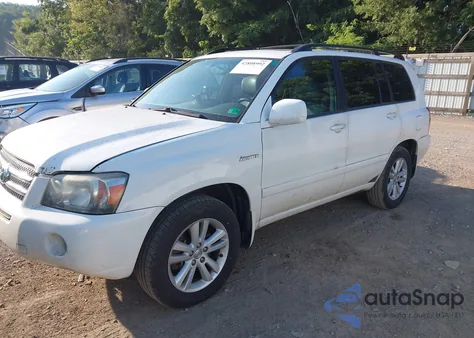 2006 Toyota Highlander Hybrid из США, поврежденный, VIN JTEDW21A160004453